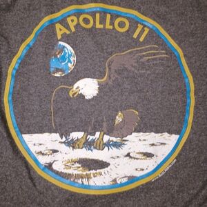 Apollo 11 Gray Graphic Tee
